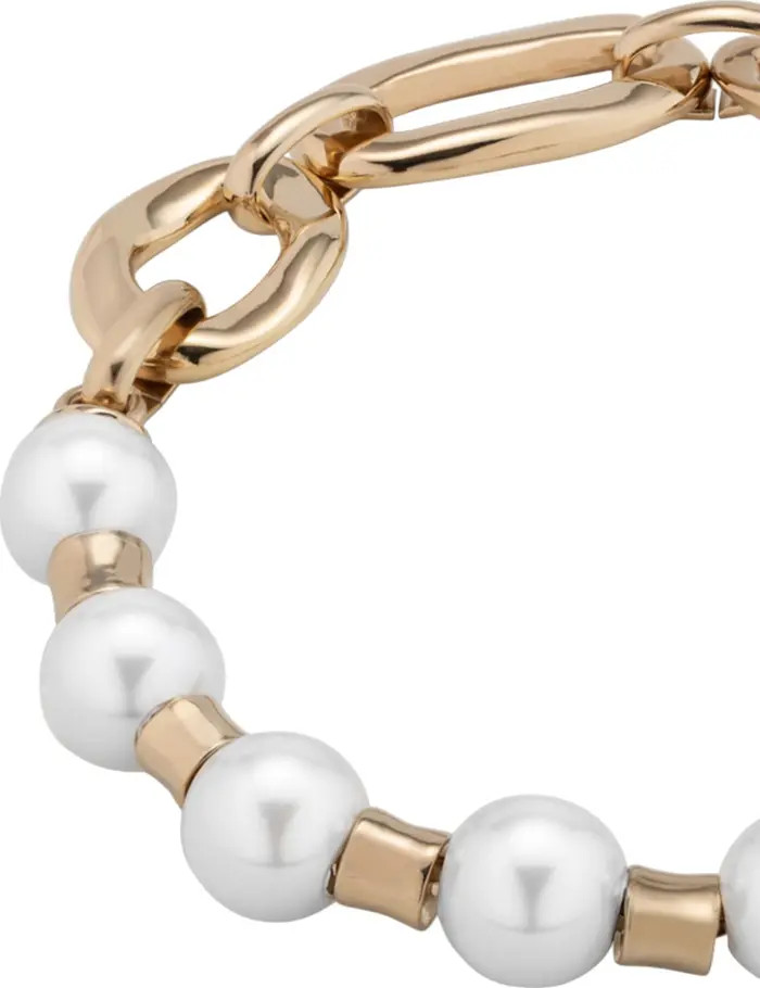 UNODE50 Link & Pearl Combo Bracelet | Nordstrom | Nordstrom