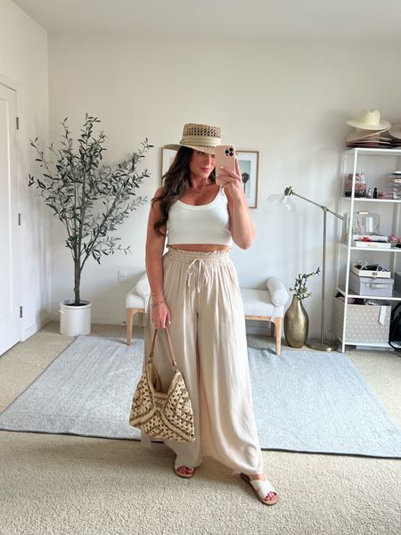 Love these flowy wide leg pants from Amazon 💛 Perfect for a casual outfit, vacation outfit 



#LTKSeasonal #LTKMidsize #LTKFindsUnder100