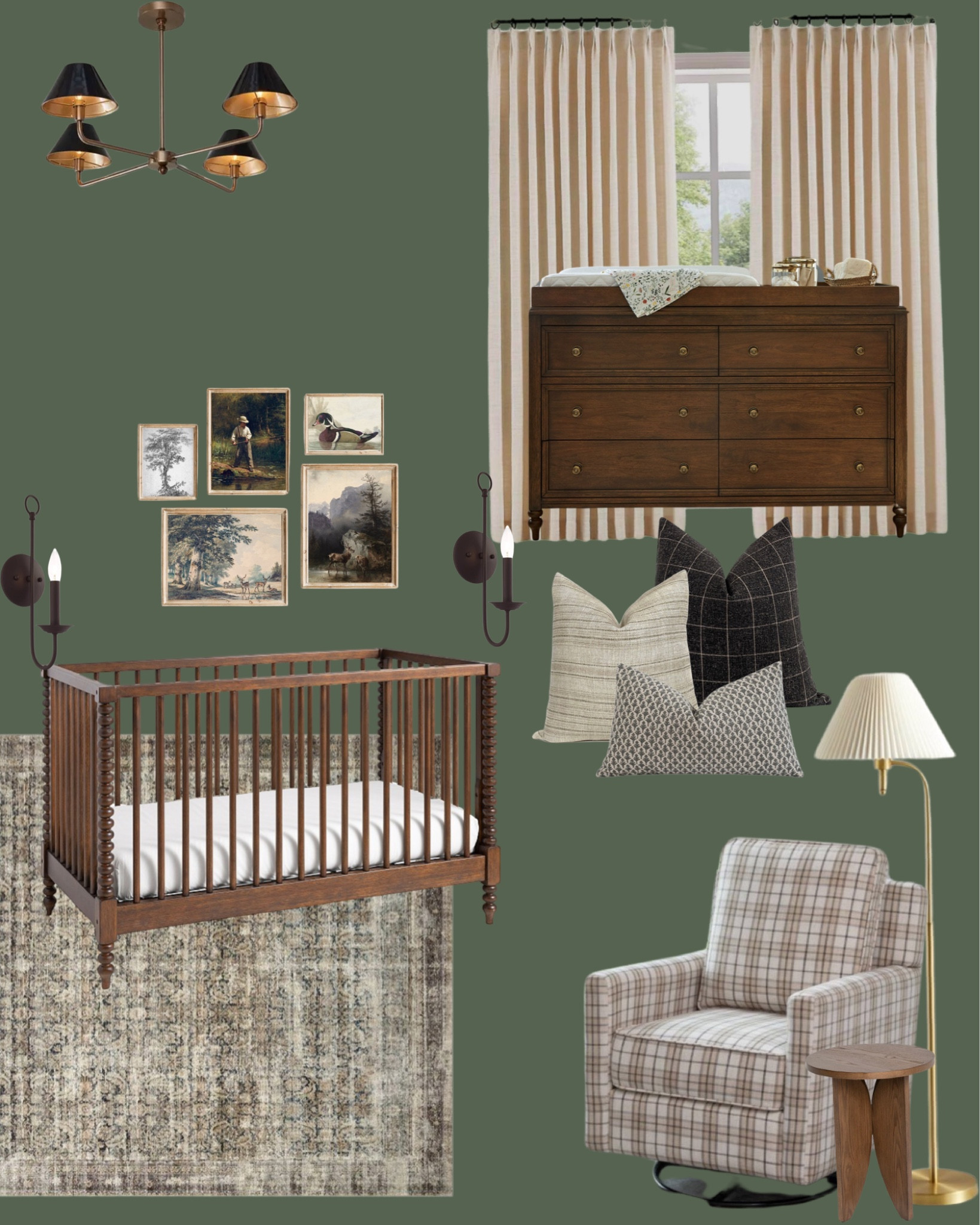 Timeless boys nursery with lots of layered patterns and texture! 

Green nursery, boy nursery, gender neutral, neutral nursery, classic nursery, pottery barn, pottery barn kids, Loloi, Chris loves Julia, baby boy, kids room, boys room 

Follow my shop @Madisonkgraves on the @shop.LTK app to shop this post and get my exclusive app-only content!

#liketkit #LTKhome #LTKsalealert #LTKbaby
@shop.ltk
https://liketk.it/4BNeL
