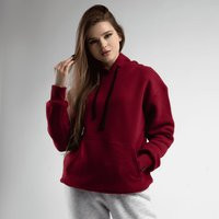 Fleece Hoodies, Burgundy Cotton Hoodie, Oversized Sweater, Cozy Hoodie, Sweatshirts Hoodie, Women Fall Sweatshirt, Sweatshirts Hoodies | Etsy (UK)