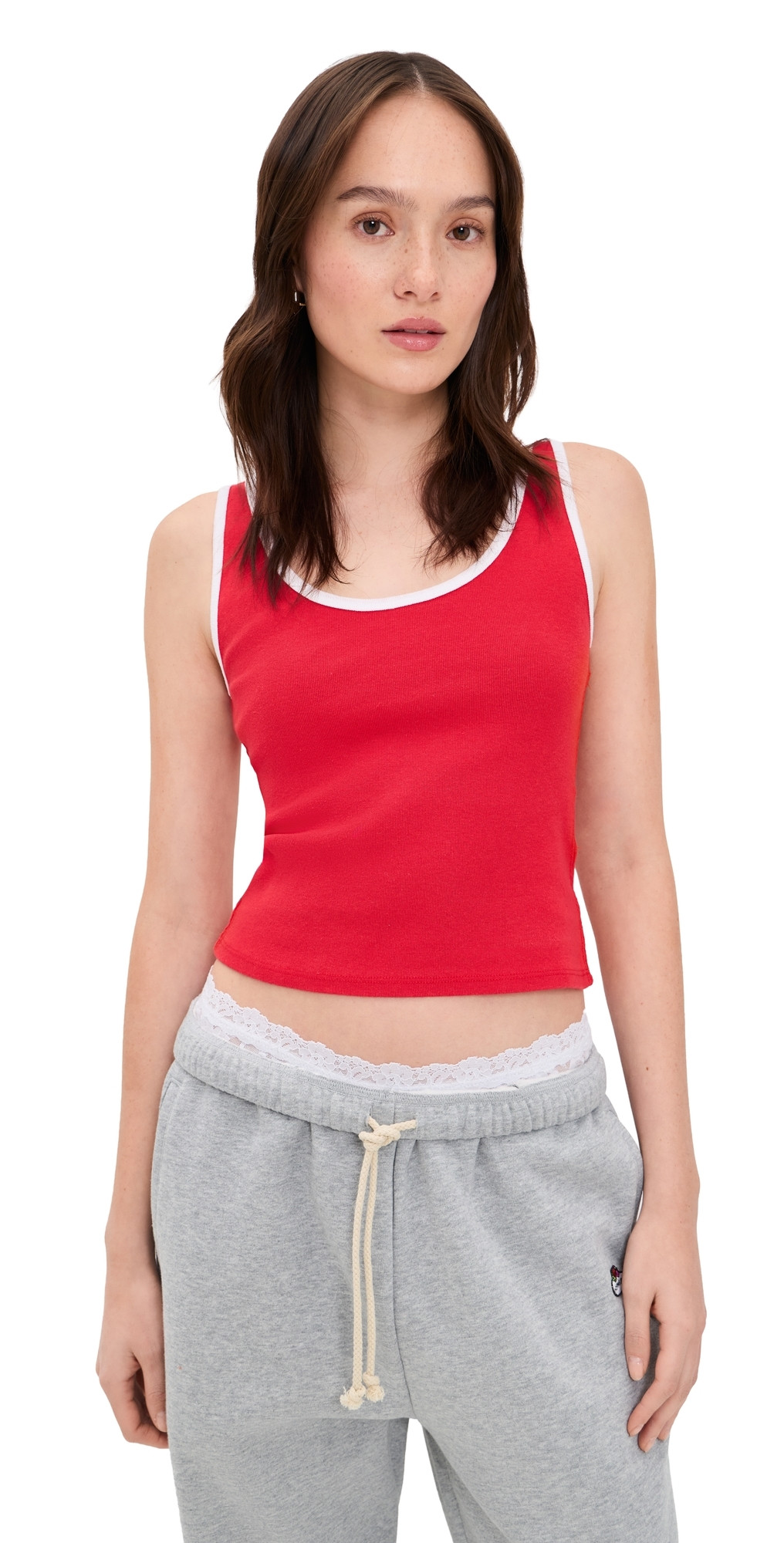 Free People Moxie Tank High Risk Red Combo M | Shopbop