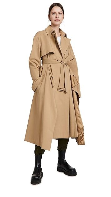 Deconstructed Multilayered Trench Coat | Shopbop