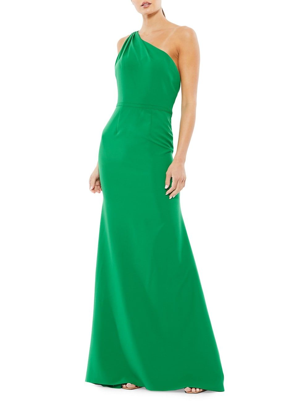 Ieena One-Shoulder Sheath Gown | Saks Fifth Avenue