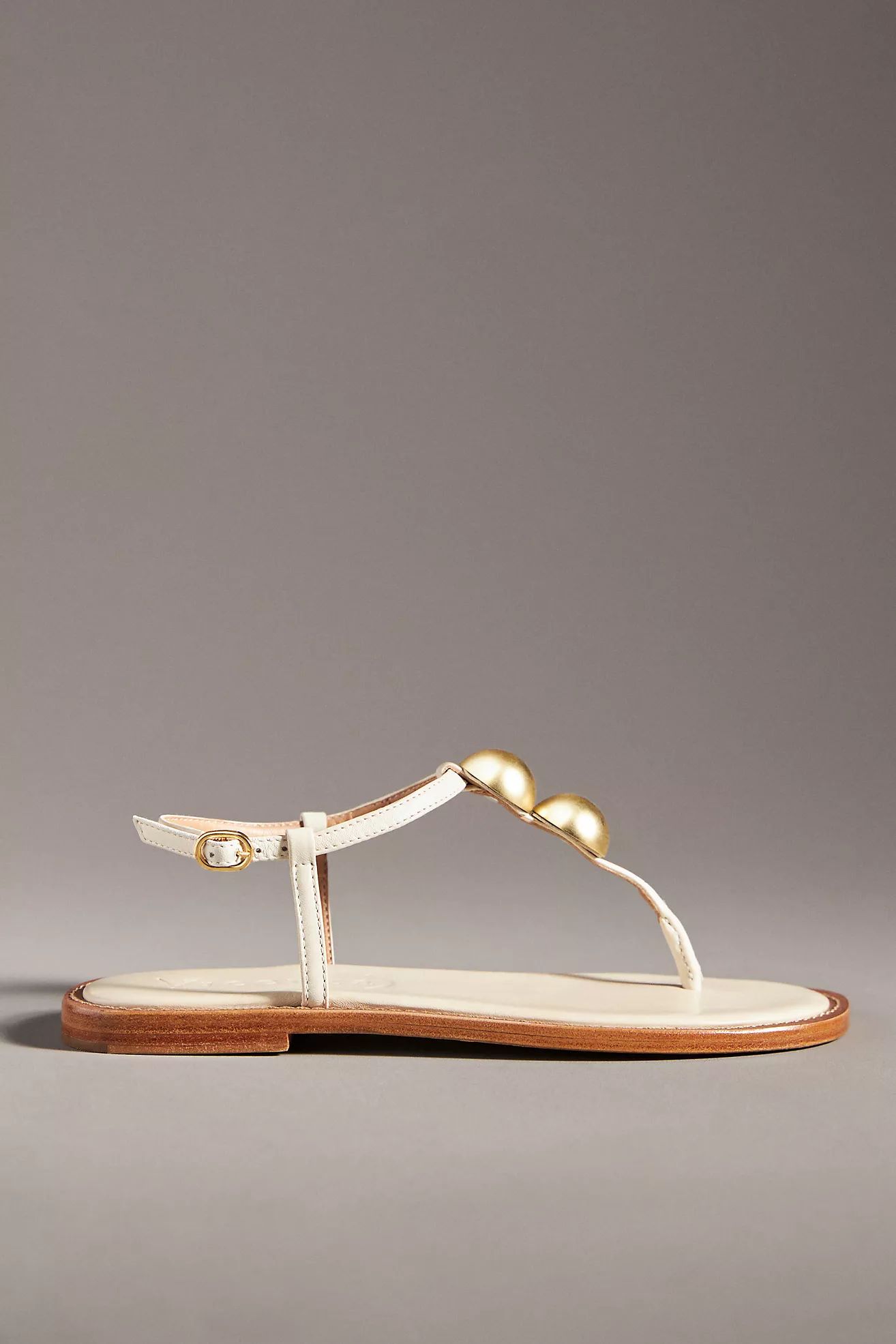 Vicenza T-Strap Thong Sandals | Anthropologie (US)
