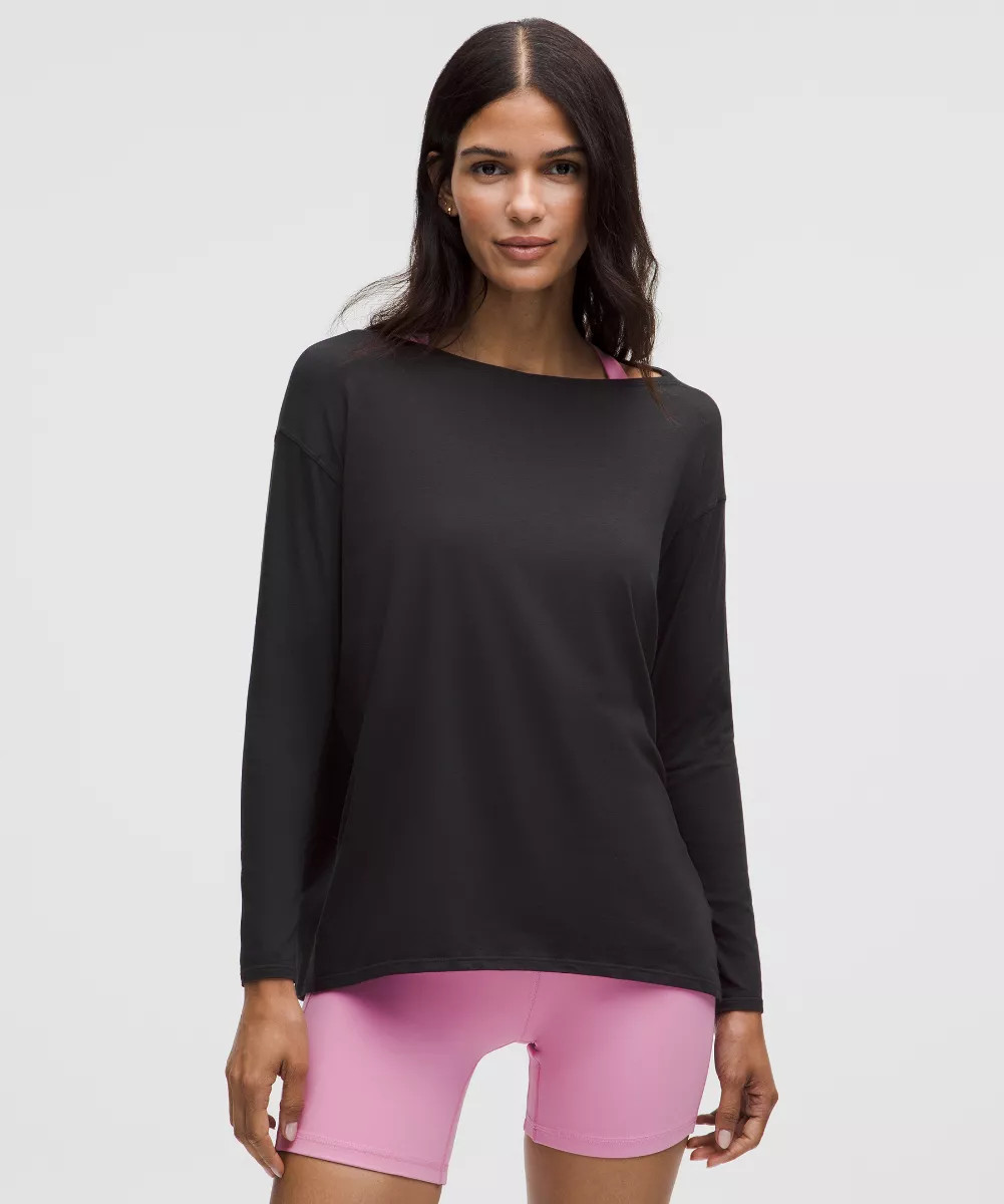 Back In Action Organic Cotton Long-Sleeve Shirt | lululemon (AU)
