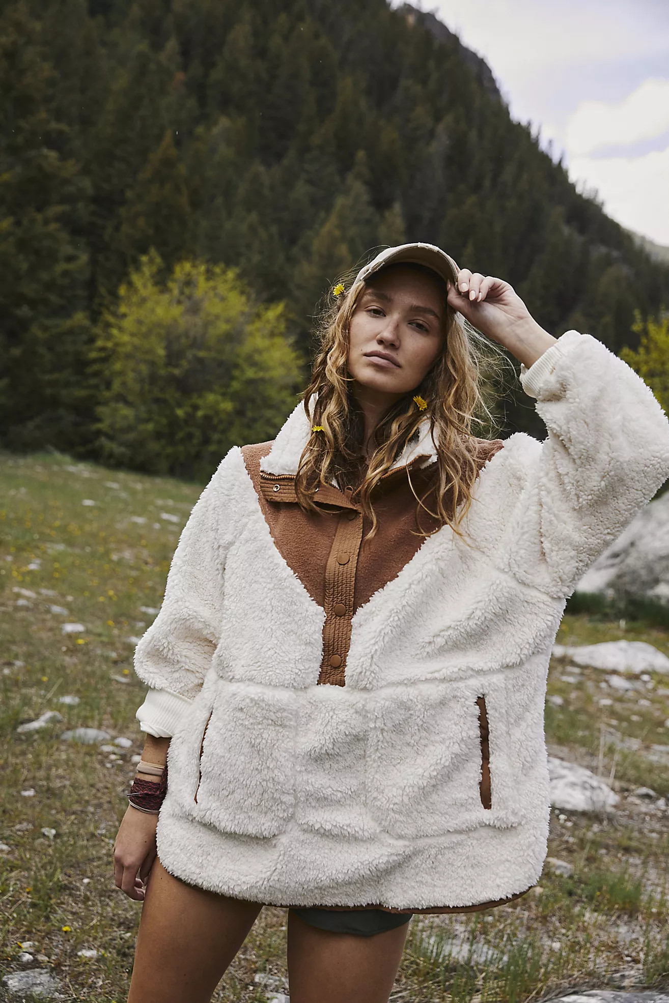 Fall To Rise Fleece Quarter Snap | Free People (Global - UK&FR Excluded)