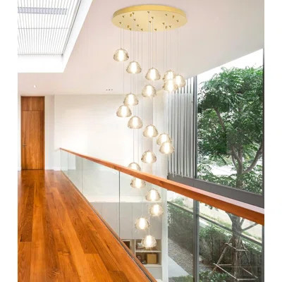 20 - Light Dome Crystal Chandelier | Wayfair North America