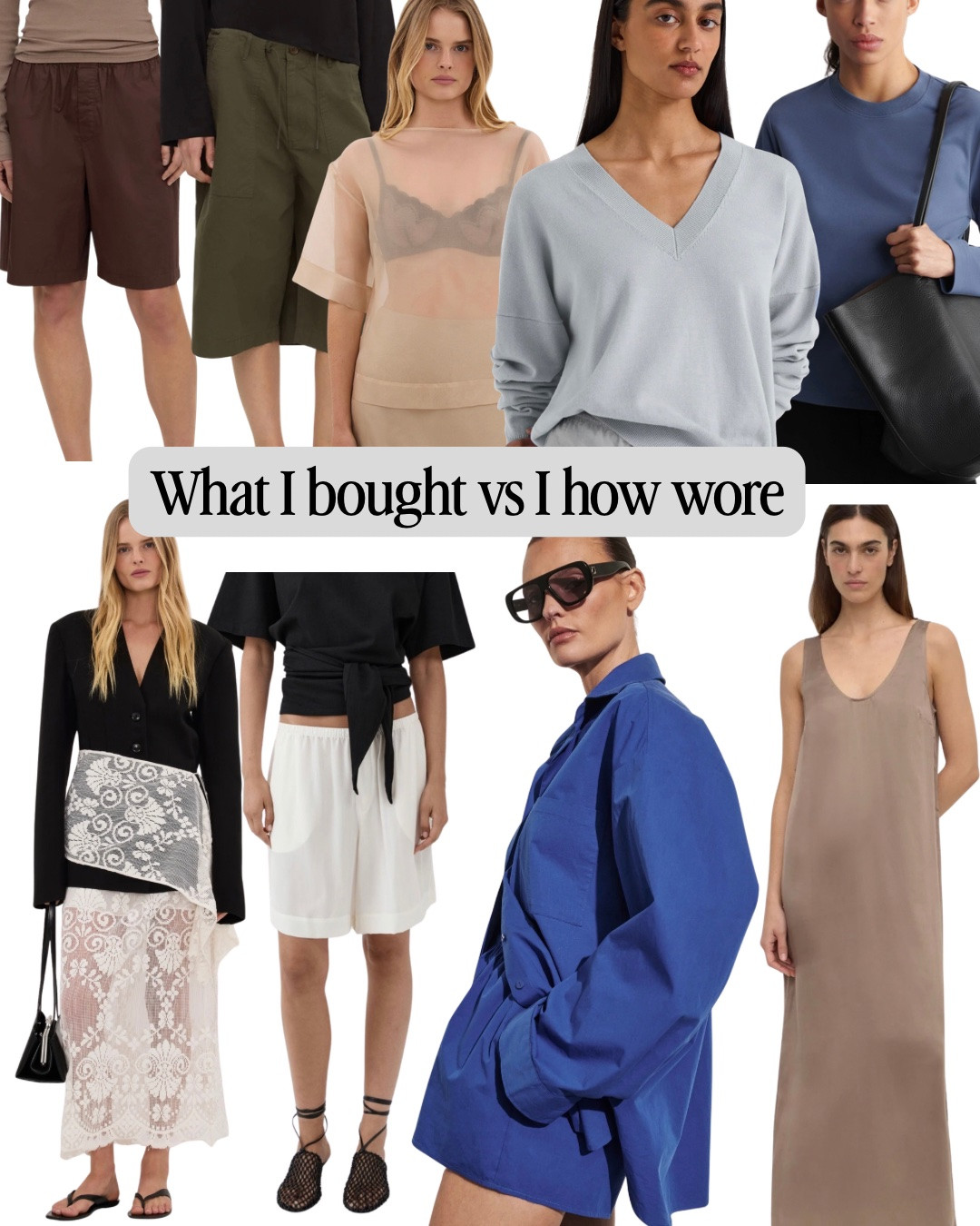 What I bought vs how I wore (the spring 2026 edition)

I’m mostly wearing size 12 or M equivalent but I’m in some relaxed pieces I’m in 10 or S. 

All shoes: FRANKIE4 (code NIKKI20_SS26)

#LTKaustralia #LTKspring #LTKover50style