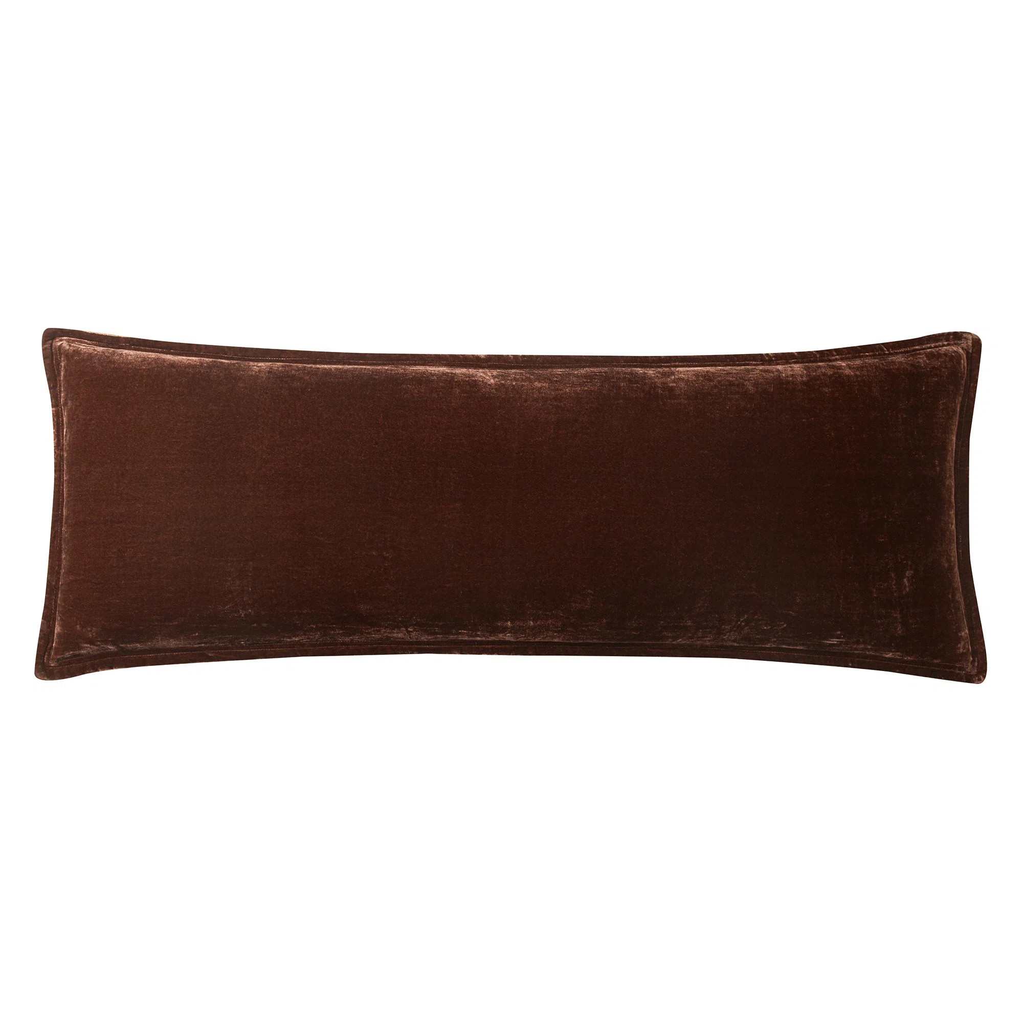 Stella Solid Faux Silk Velvet Romantic Western 14x42 inch Long Lumbar Pillow | Wayfair North America