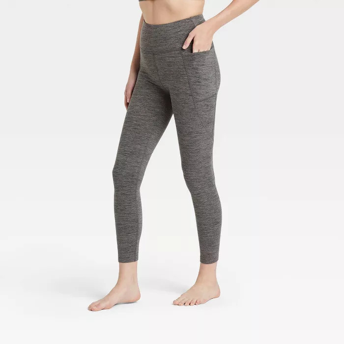Women's High-Rise Cozy Spacedye 7/8 Leggings - JoyLab™ | Target