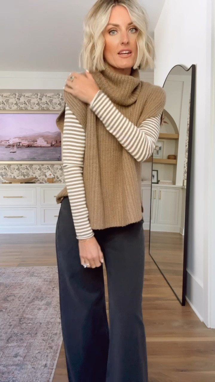 A layering must have this fall! I love this sweater vest 👏🏼 wearing XS 

Loverly Grey, outfit idea, fall outfit

#LTKStyleTip #LTKSeasonal