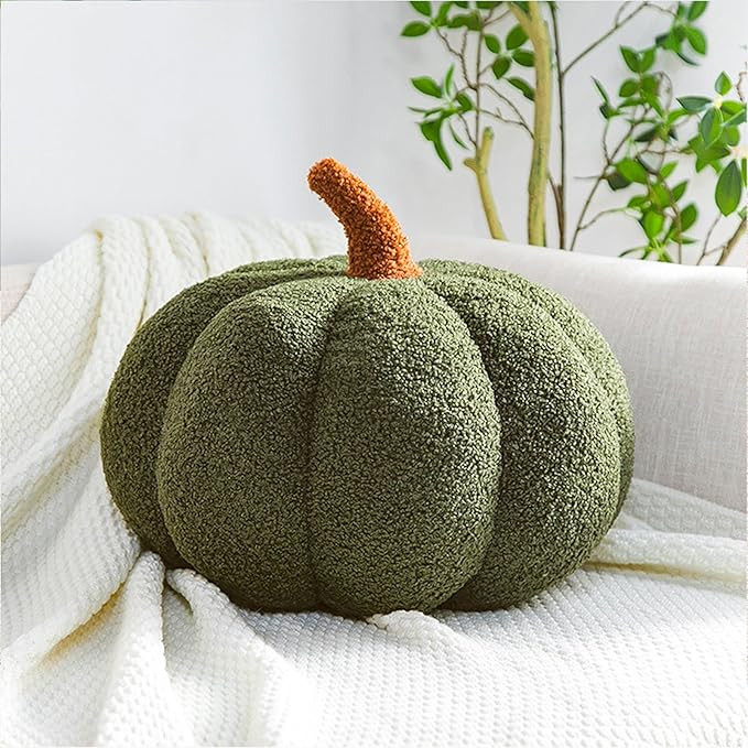 Pumpkin Pillows - Pumpkin Throw Pillow - Simulated Pumpkin Pillow - Halloween Pumpkin Decorative ... | Amazon (US)