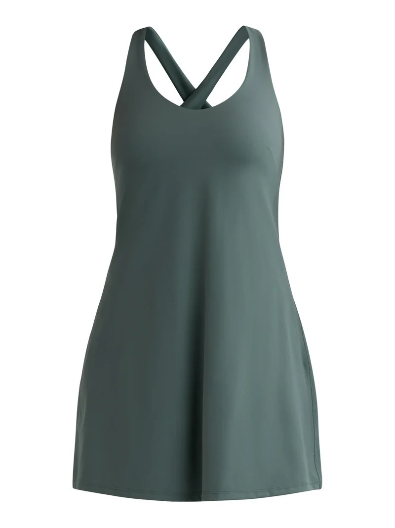 Avia Women's and Women's Plus Active Dress with Built In Bra, Sizes XS-4X | Walmart (US)