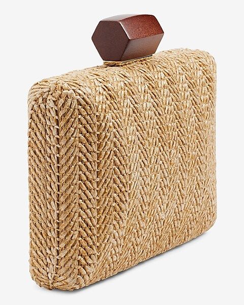 Shiraleah Natural Straw Clutch | Express