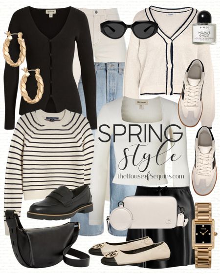 Shop these Nordstrom Spring Outfit finds! Striped sweater, ecru jeans, baggy jeans, Varsity cardigan, silk skirt, linen dress, Tory Burch ballet flats, Vince sneakers Coach bag, loafers, Half moon bag and more! 

Follow my shop @thehouseofsequins on the @shop.LTK app to shop this post and get my exclusive app-only content!

#liketkit 
@shop.ltk
https://liketk.it/4ytkX

#LTKstyletip #LTKshoecrush #LTKmidsize