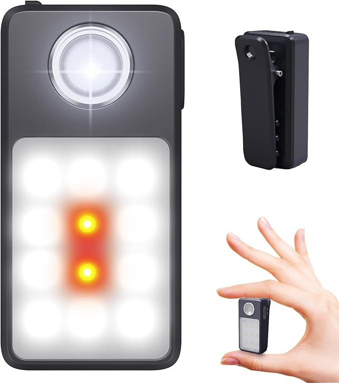 Clip On Running Light with 3 Modes, USB-C Rechargeable Running Lights for Runners, IPX7 Waterproo... | Amazon (US)