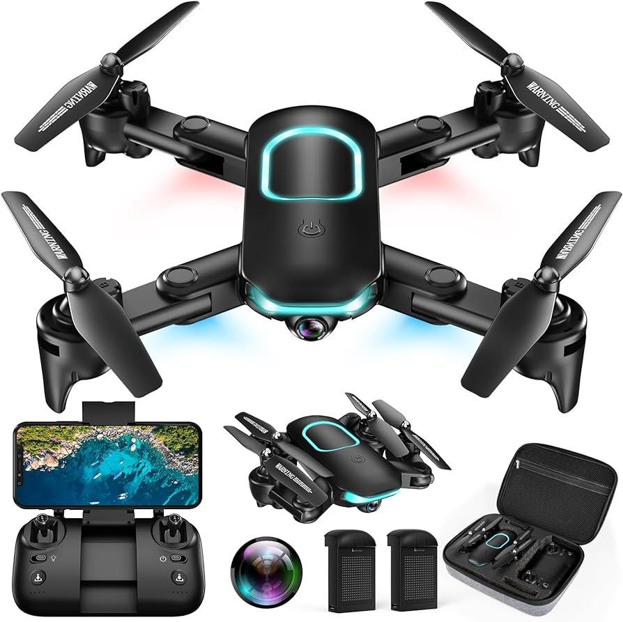 REDRIE Drone with Camera - Foldable Mini Drone for Adults and Kids with 1080P FPV Camera, Upgrade... | Amazon (US)