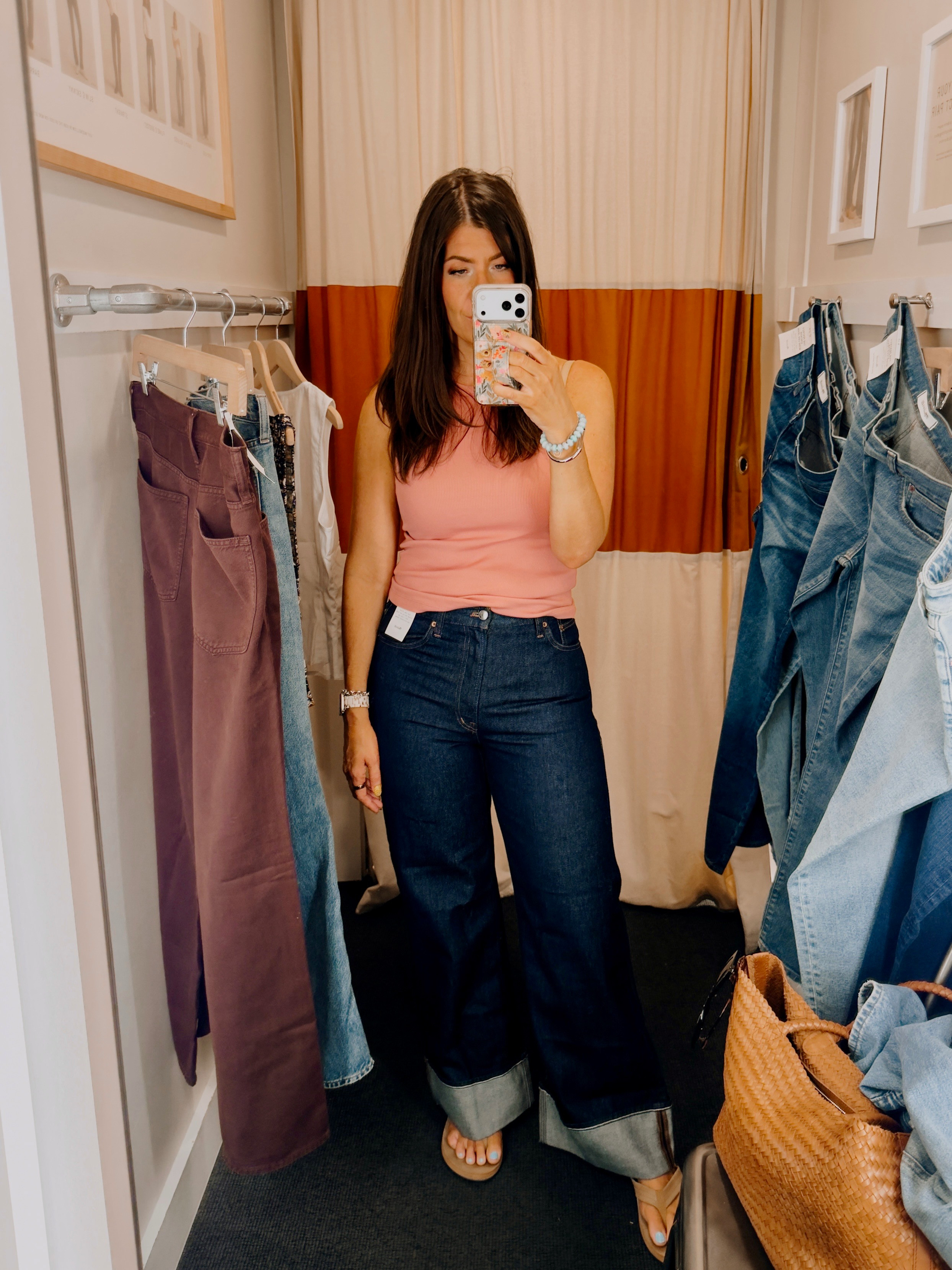 The Ultimate Wide-Leg Jean, wearing regular 29 length 

I prefer curvy in all styles at Madewell except the perfect vintage wide leg,

Madewell denim sale, fall denim, midsize jeans, bootcut, barrel, crop, summer to fall, year round denim, midsize style  

 #LTKxMadewell #LTKSaleAlert #LTKMidsize