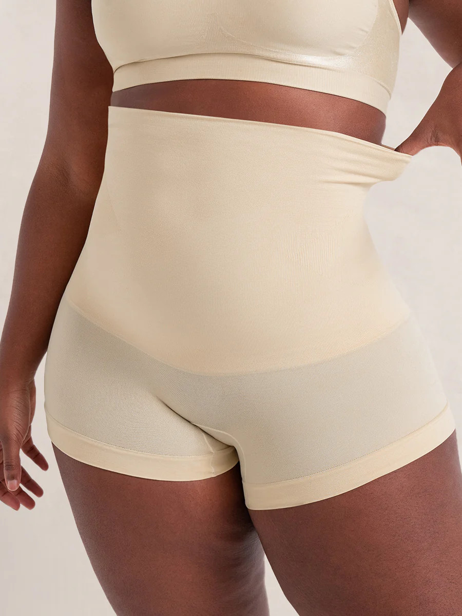 Shapermint Essentials All Day Every Day High-Waisted Shaper Boyshort | Shapermint