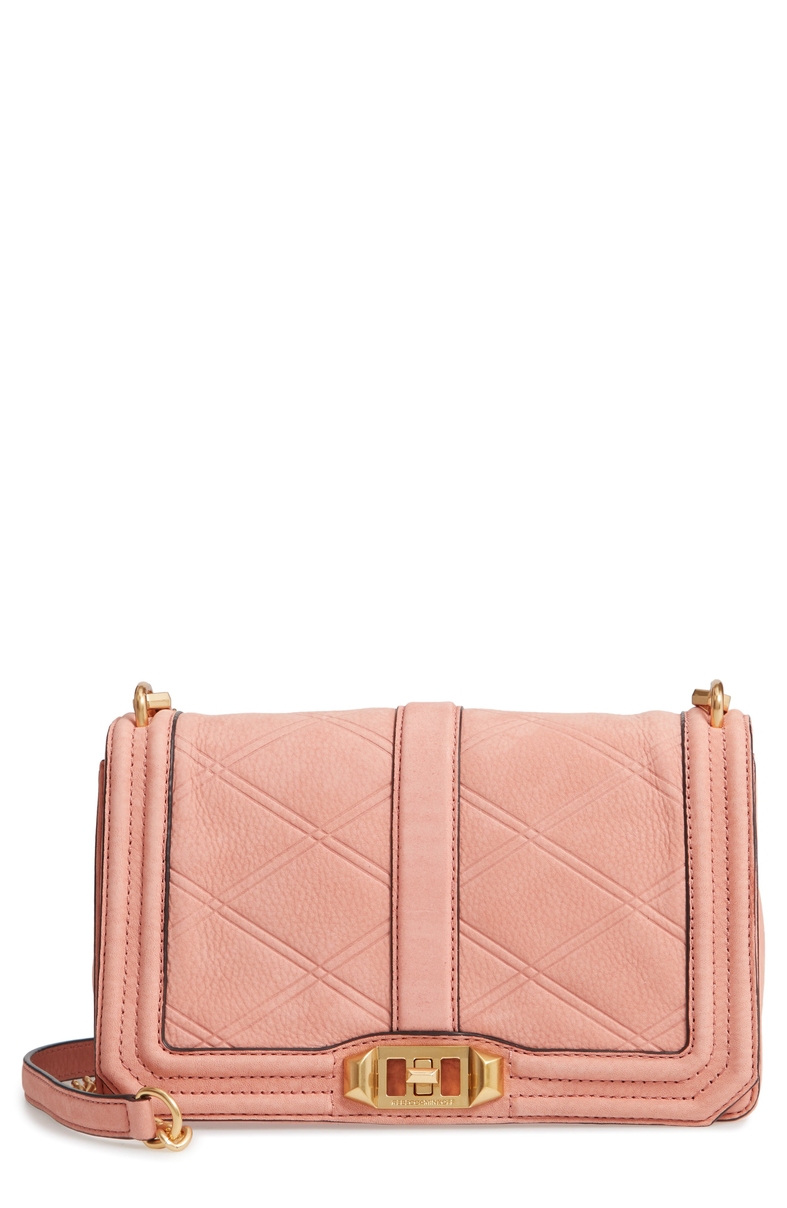 Rebecca Minkoff Love Nubuck Crossbody Bag | Nordstrom