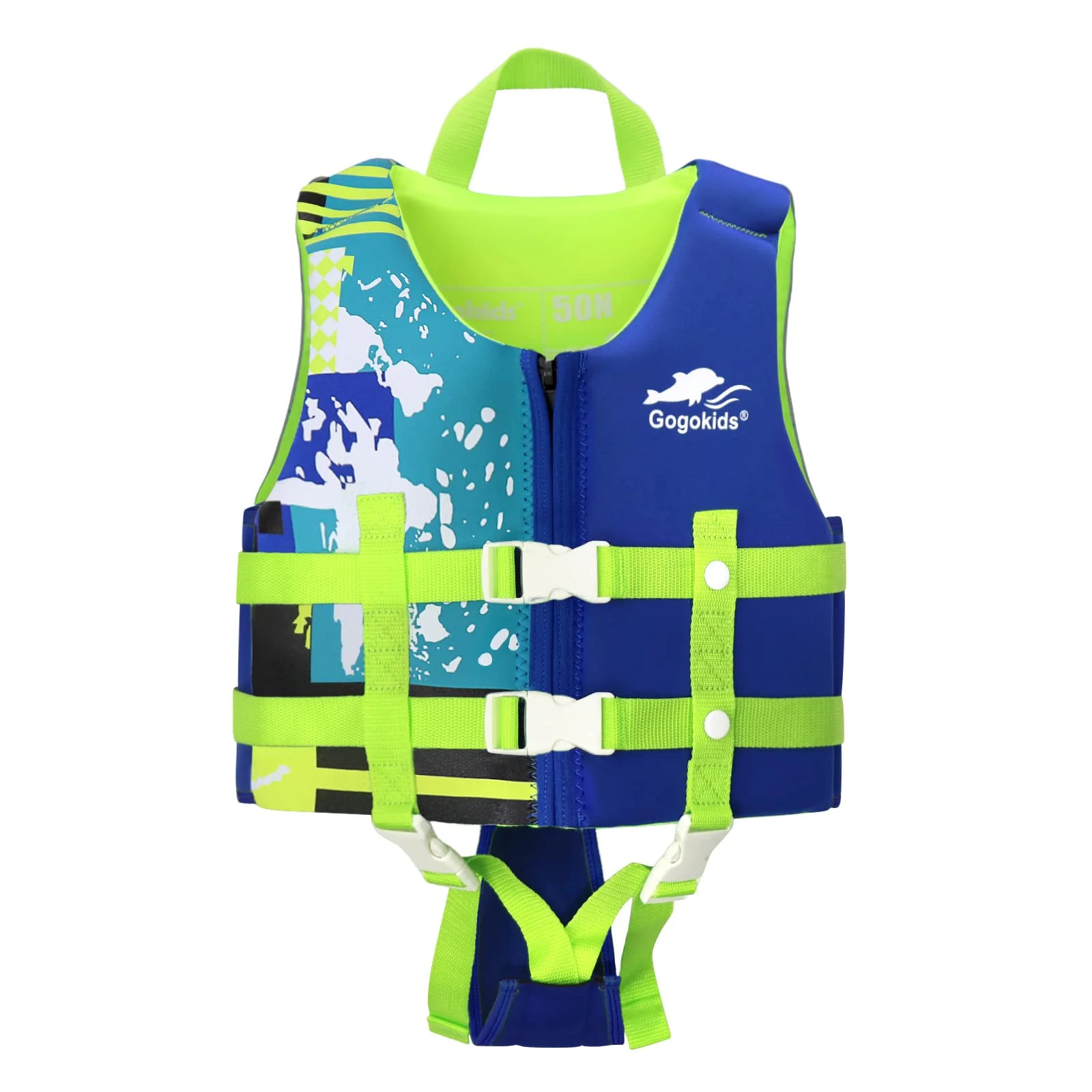Gogokids Kids Swim Vest Life Jacket, Float Suit Children Flotation Buoyancy Swimsuit Swimwear Swimming Learning For Children, Blue S(2-3 Years) | Walmart (CA)