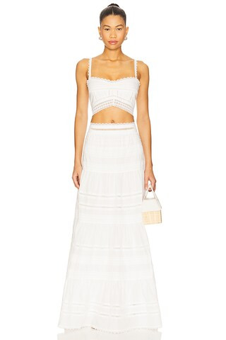 x REVOLVE Felicity Top in Ivory | Revolve Clothing (Global)