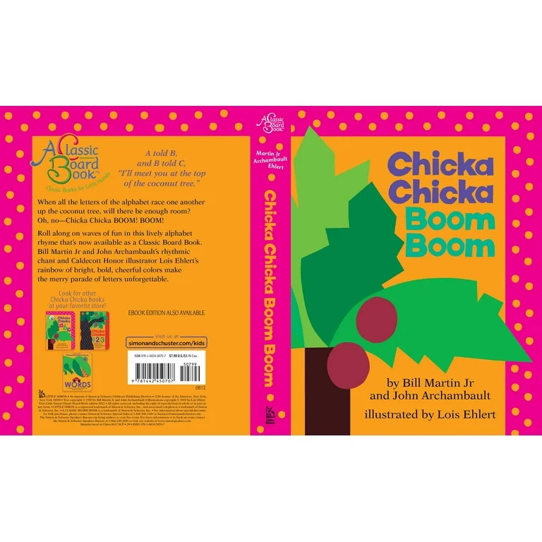 Chicka Chicka Boom Boom (Board Book) | Walmart (US)