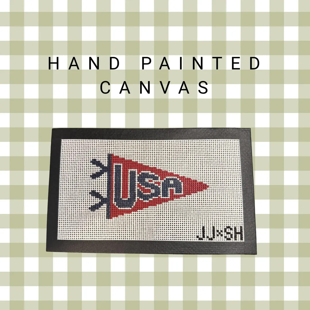 June USA Pennant Jenica Jo X Stitch Happens Stitch Club - Etsy | Etsy (Global)