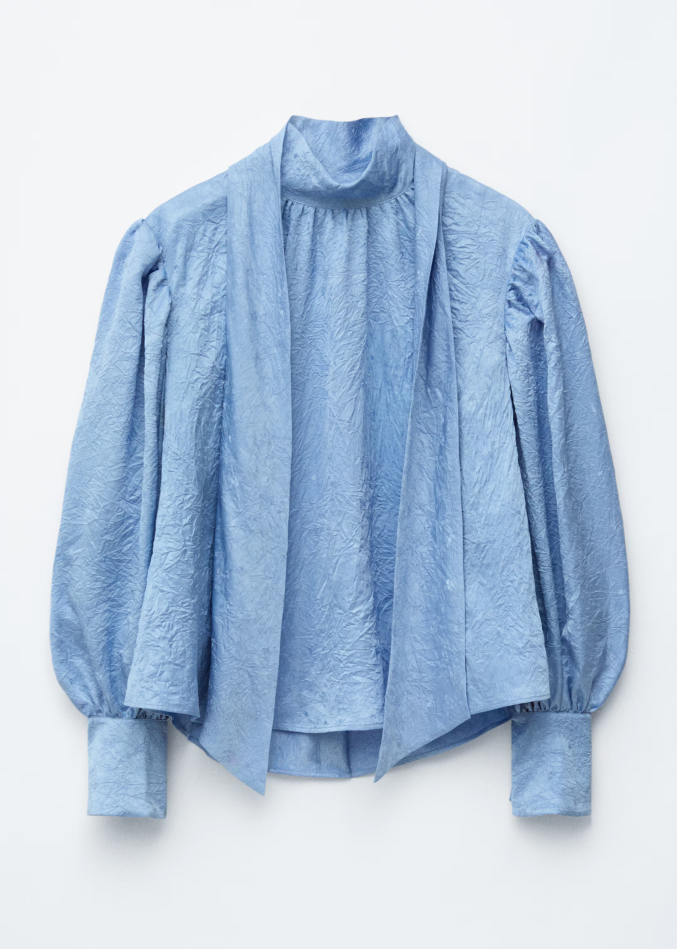 Blusa con cuello de lazo | H&M (FR, IT, ES, PT, BE)