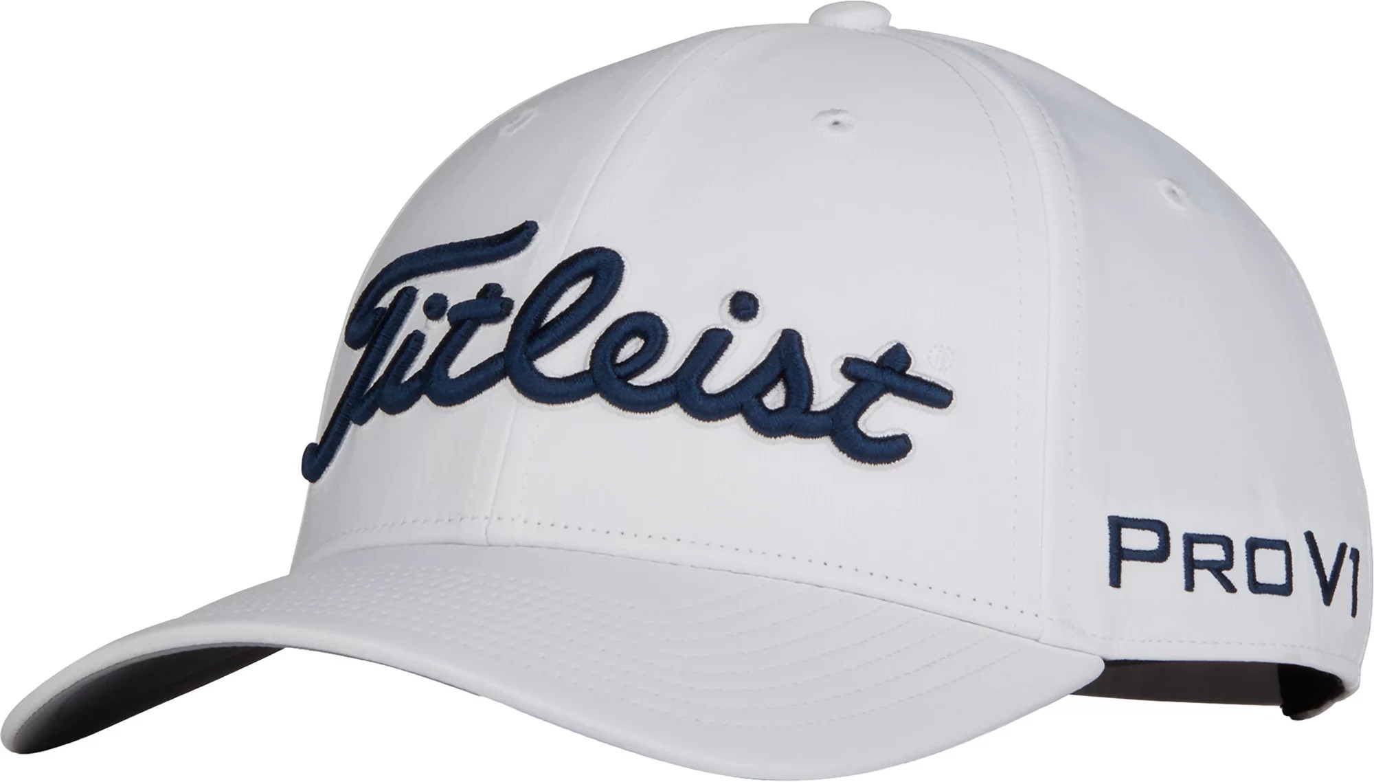 Titleist Men's 2022 Tour Performance Golf Hat, White/Navy | Dick's Sporting Goods