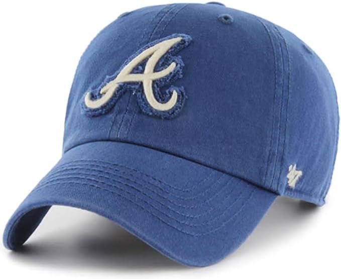 '47 MLB Perfect Game Primary Logo Clean Up Adjustable Hat Cap, Adult One Size | Amazon (US)