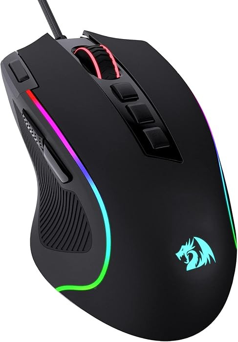 Redragon M612 Predator RGB Gaming Mouse, 8000 DPI Wired Optical Mouse with 11 Programmable Button... | Amazon (US)