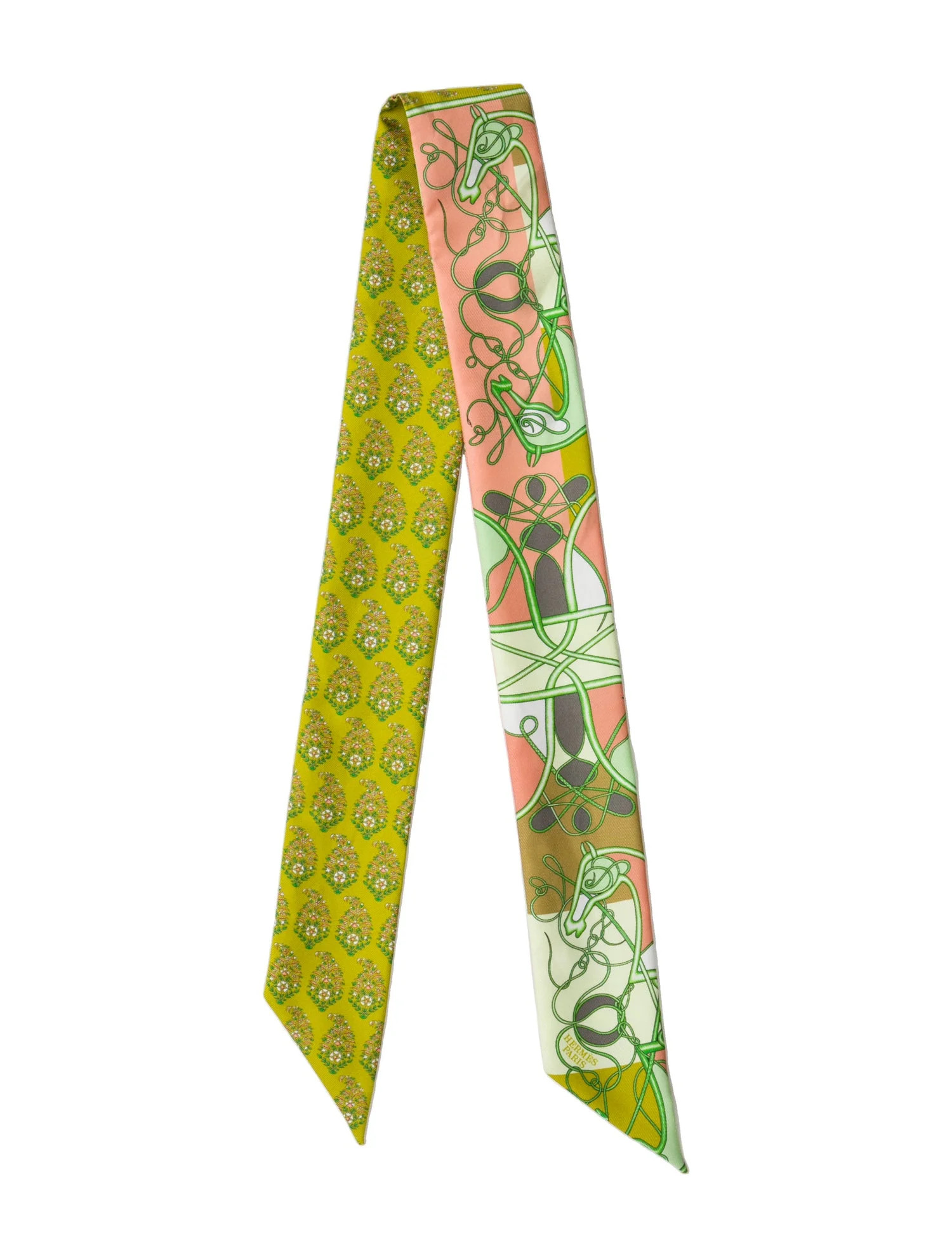 Coup de Fouet au Bloc Silk Twilly Scarf | The RealReal