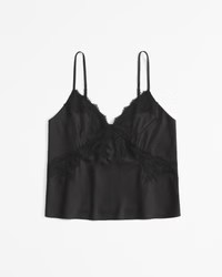 Women's Lace and Satin Cami | Women's Intimates & Sleepwear | Abercrombie.com | Abercrombie & Fitch (US)