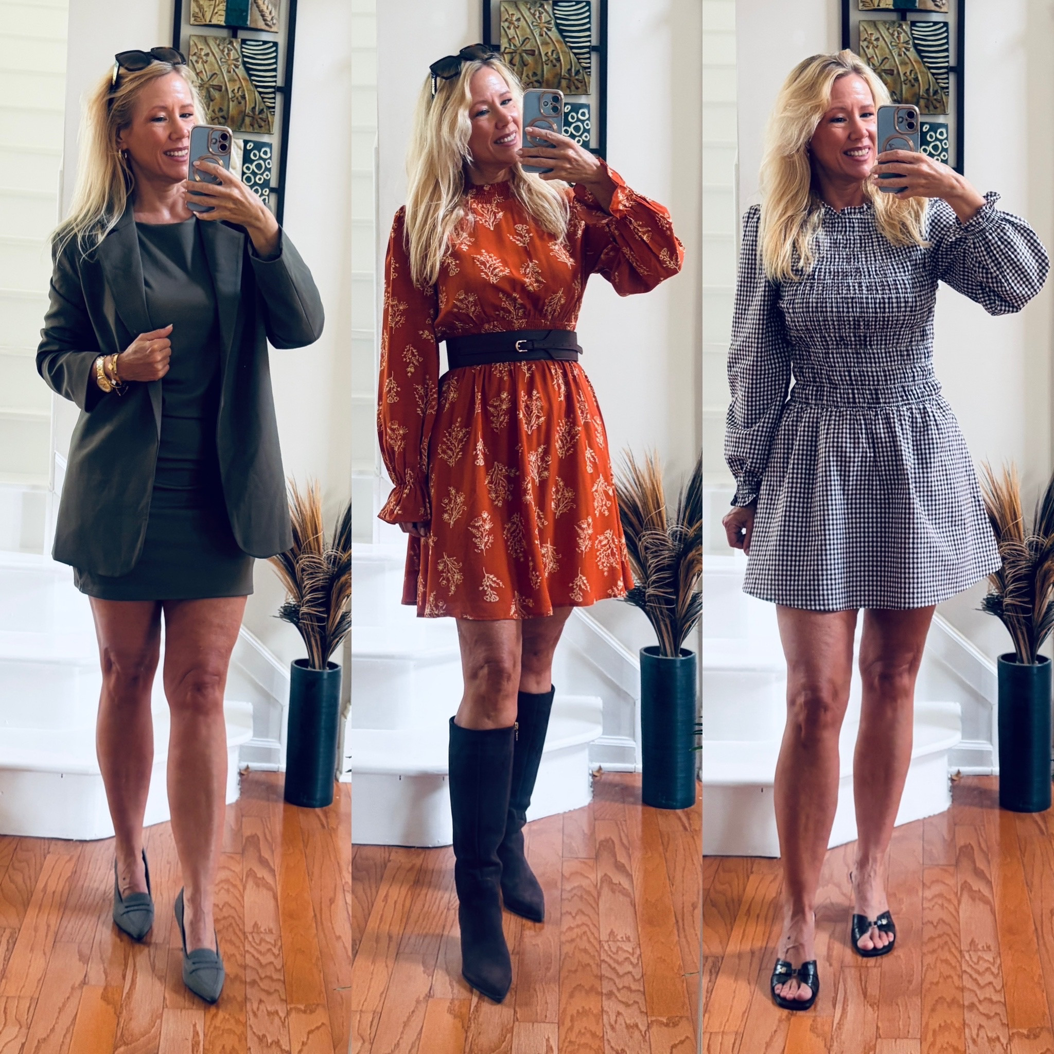 #ad 🍂🍁🍃FASHION FALL HAUL at @CUPSHE Which one is your favorite? 1-2-3-4-5-6? 

FYI: I’m 5‘7“| 143 lbs. I am wearing all outfits in size M (all true to size)- except the olive green mini dress and blazer: wearing L in both! 

Use code Sissi15 to take 15% off your order of $70+ @CUPSHE

#cupshe #LoveInCupshe #cupshe #cupshecares #Cupshecrew

#LTKgrwm #LTKootd #LTKOver40
