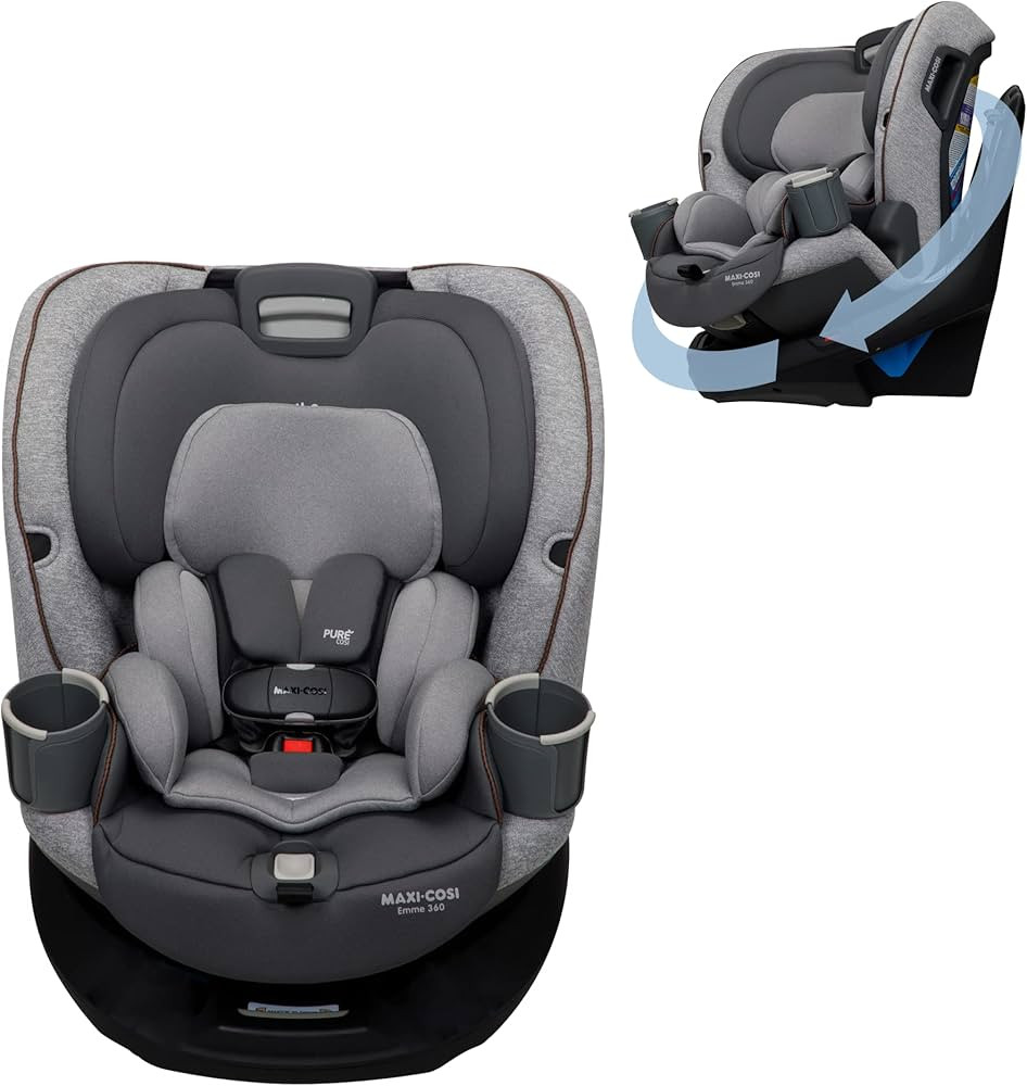 Maxi-Cosi Emme 360 Car Seat: Rotating Car Seat 360, All-in-One Convertible, Car Seat 360 Rotation... | Amazon (US)