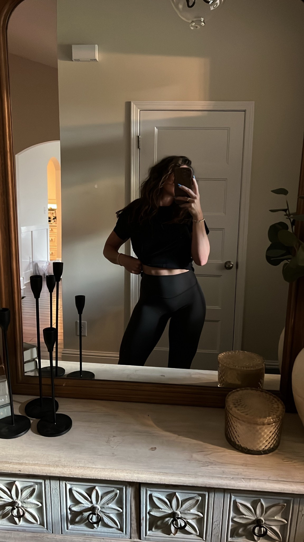 I own SO many pairs of leggings and these - this exact pair is my all time favorite!!! Feels like butter, fits me like a glove and is the perfect color!!! TTS - I’m in a small! #allblackfit #leggingsilove #shopvitality 

#LTKActive #LTKStyleTip #LTKFindsUnder100