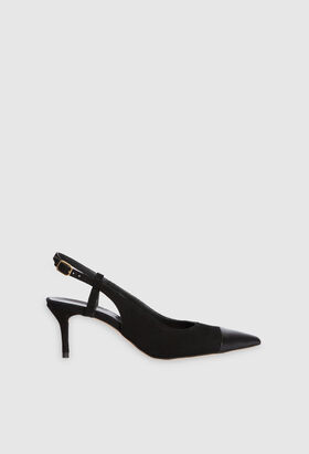 Escarpins slingback cuir | Claudie Pierlot (FR, DE, ES, UK)