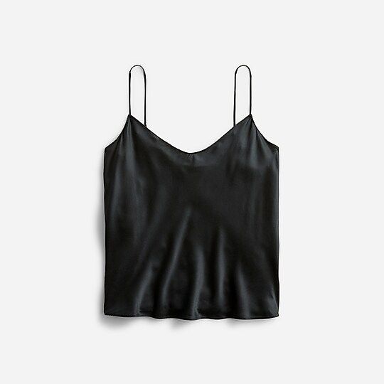 Washable silk charmeuse camisole top | J.Crew US