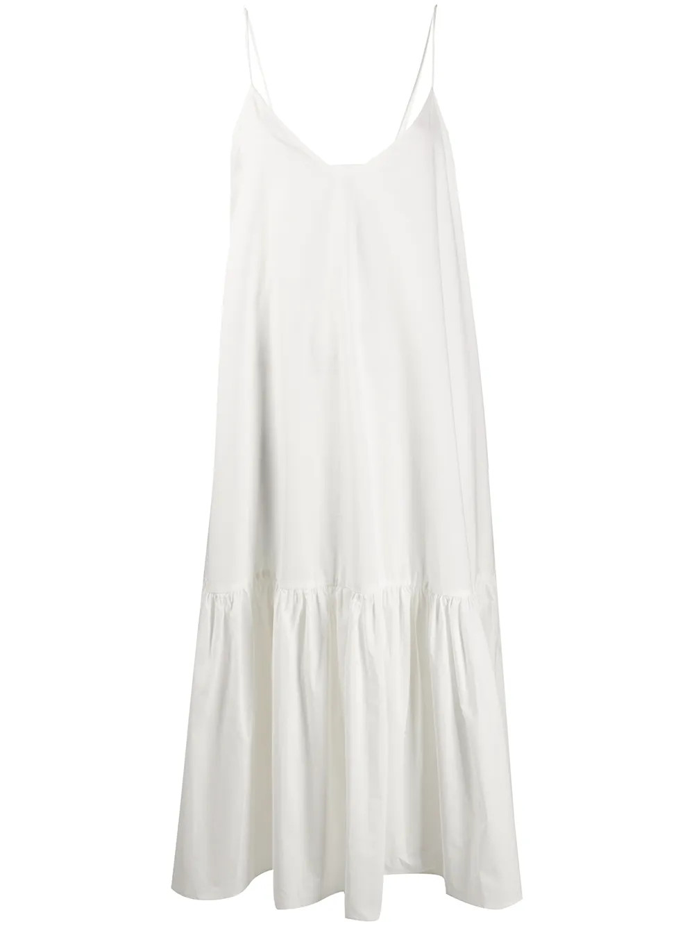 ANINE BING Tiered Sleeveless Dress - Farfetch | Farfetch Global