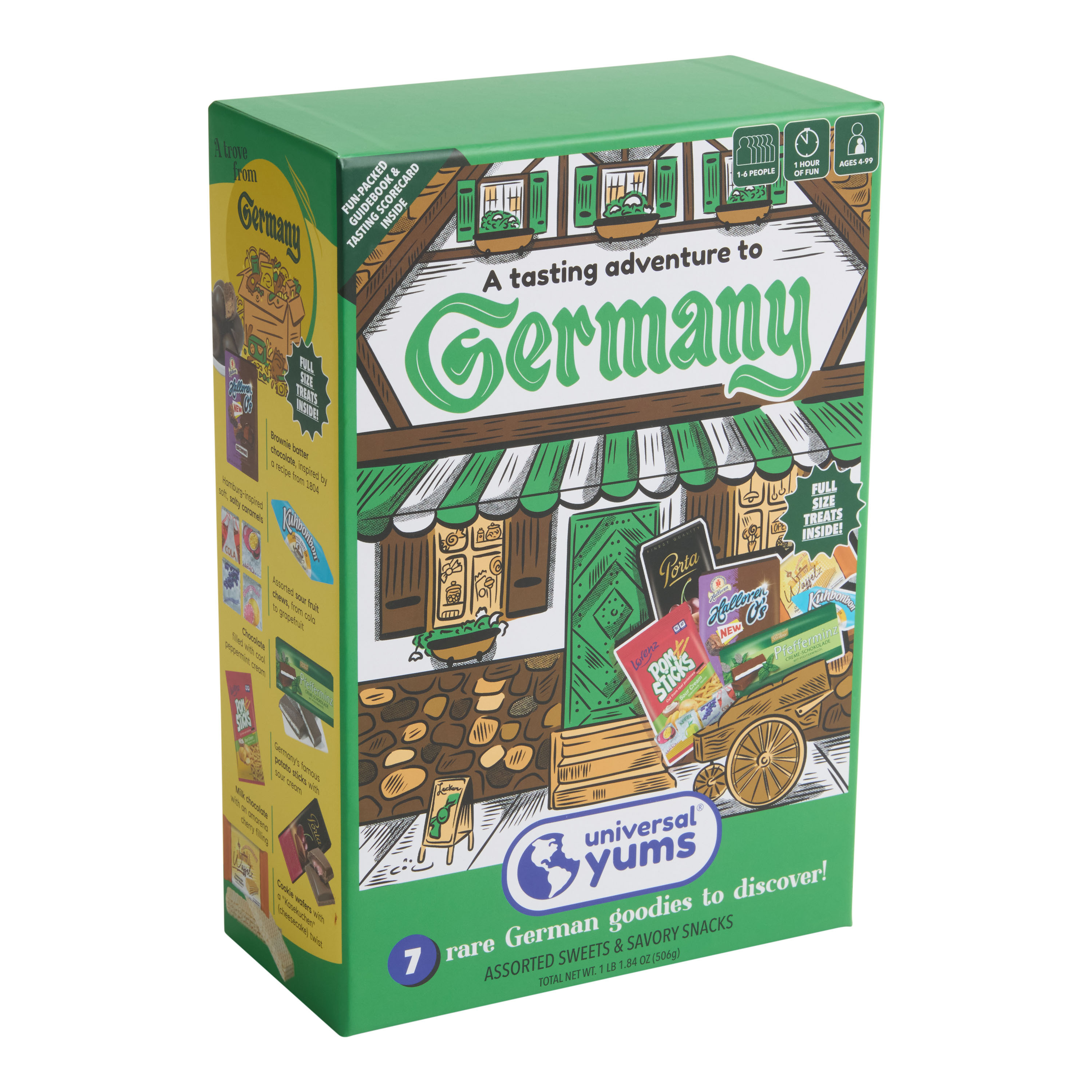 Universal Yums Tasting Adventure of Germany Sampler Box 7 Piece | World Market