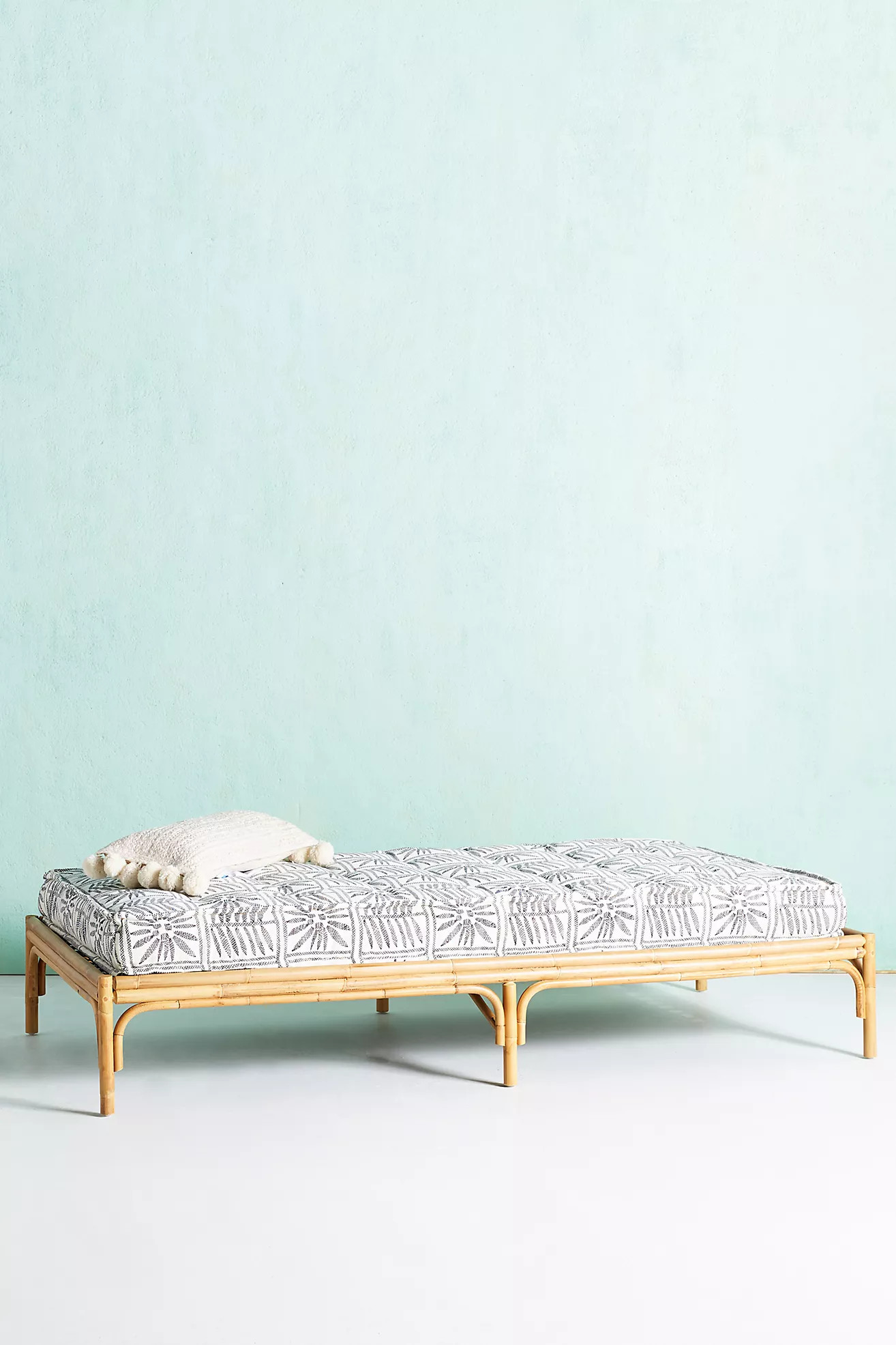 Peacock Ottoman | Anthropologie (US)