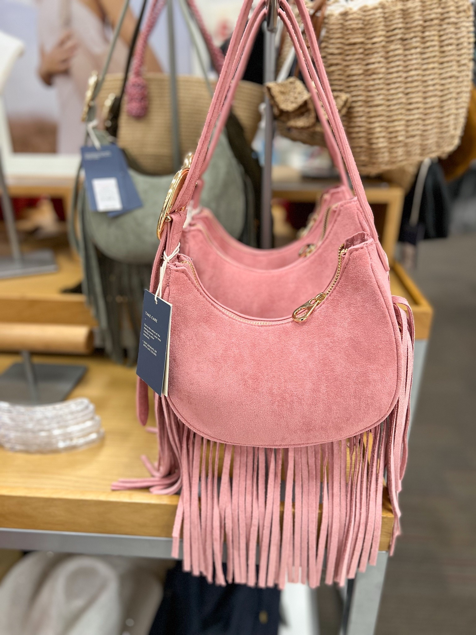 Suede fringe bags

Target style @Target

#LTKootd