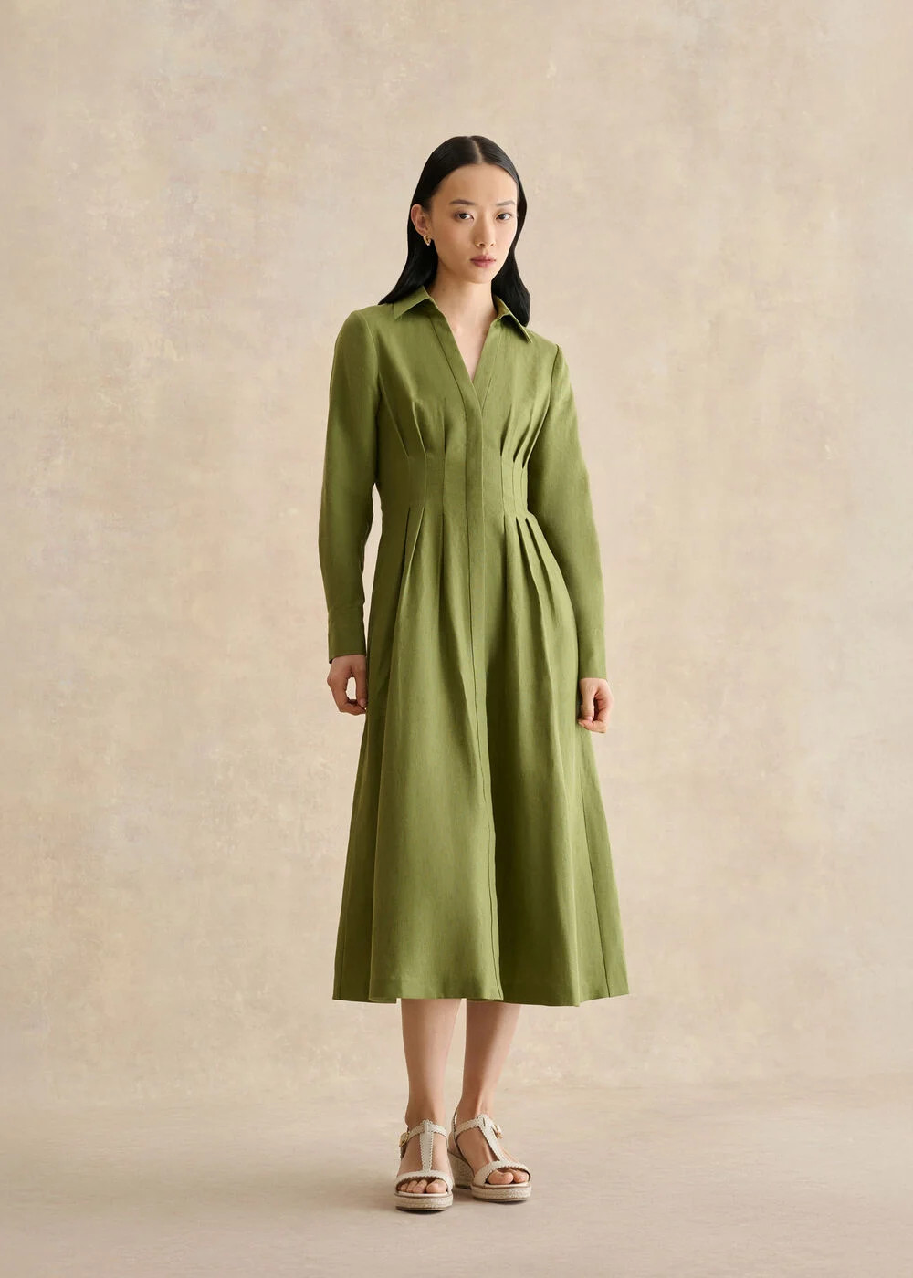 Chrissy Linen Dress | Hobbs UK | | Hobbs