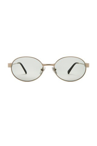 Quay Anyways Sunglasses in Silver & Moss from Revolve.com | Revolve Clothing (Global)