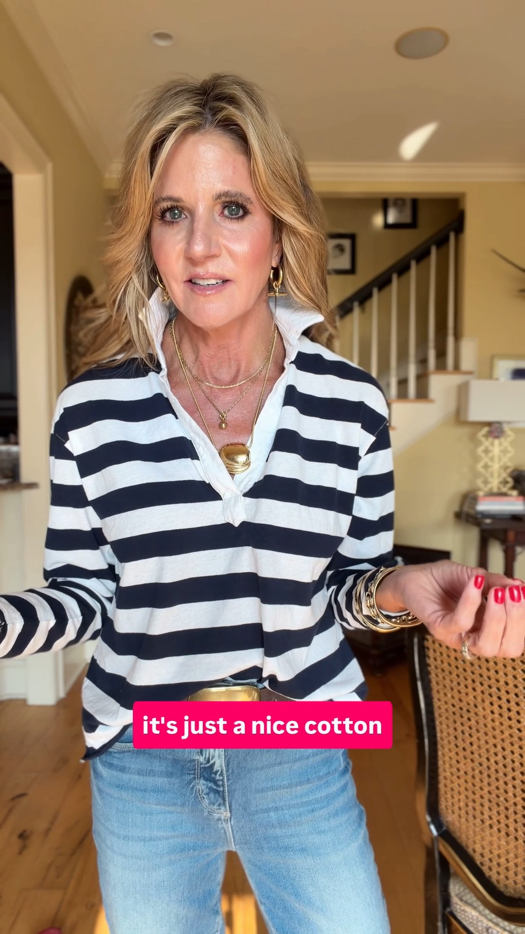 I am a HUGE fan of Frank & Eileen!! They have the best pieces and the quality is top notch! This striped top is no exception! (I’m in XS).

#LTKootd #LTKOver40