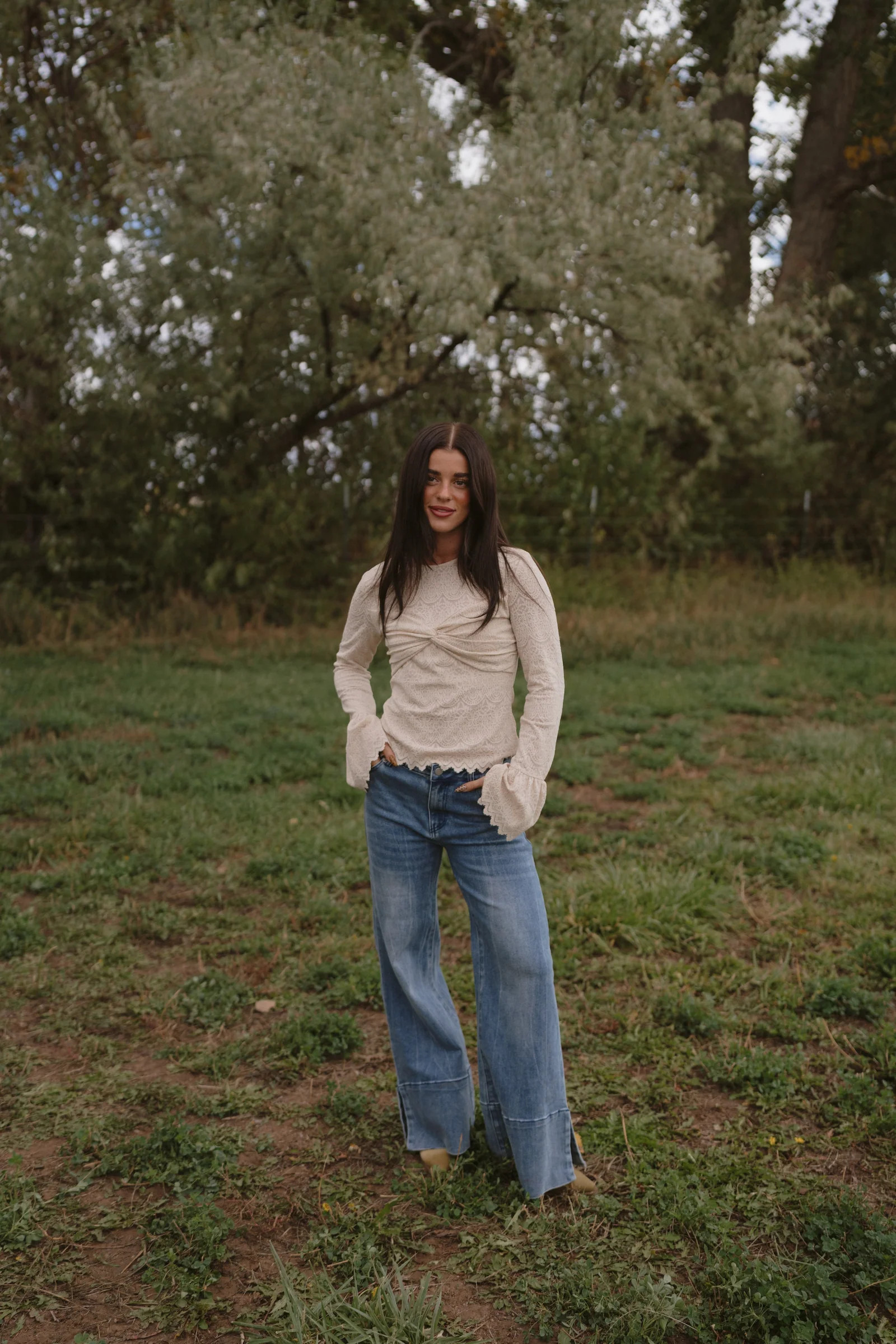 Joyful Lace Top | Goldie Lew Jewelry, LLC