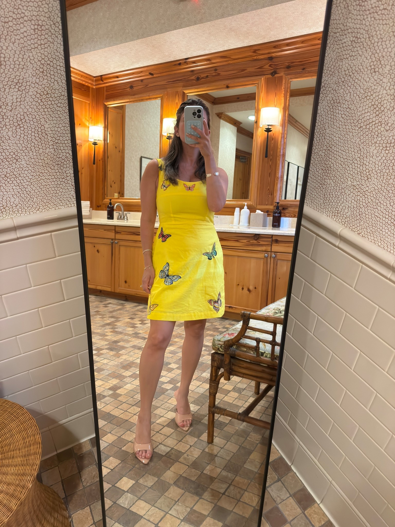 Happiest and cutest dress! Wearing XS 

#LTKStyleTip #LTKPetite #LTKShoeCrush