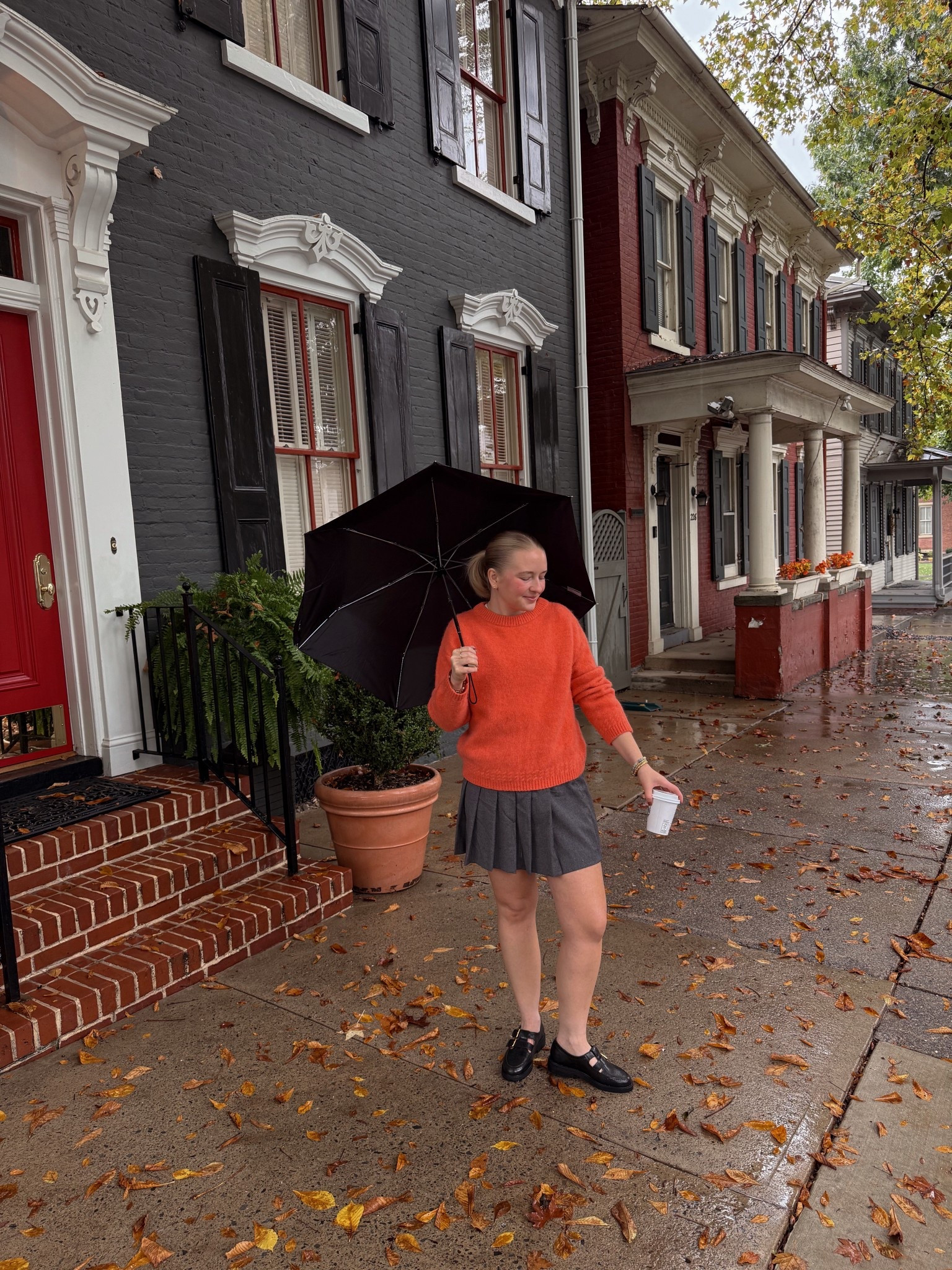 Rainy fall mornings 🧡

#LTKSeasonal #LTKStyleTip