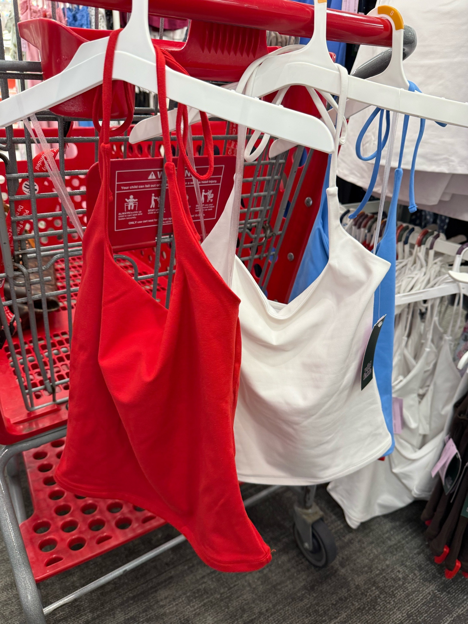 Double lined halter tops! So cute for Memorial Day & 4th of July 🍒☁️🩵

#LTKootd #LTKSeasonal #LTKgrwm